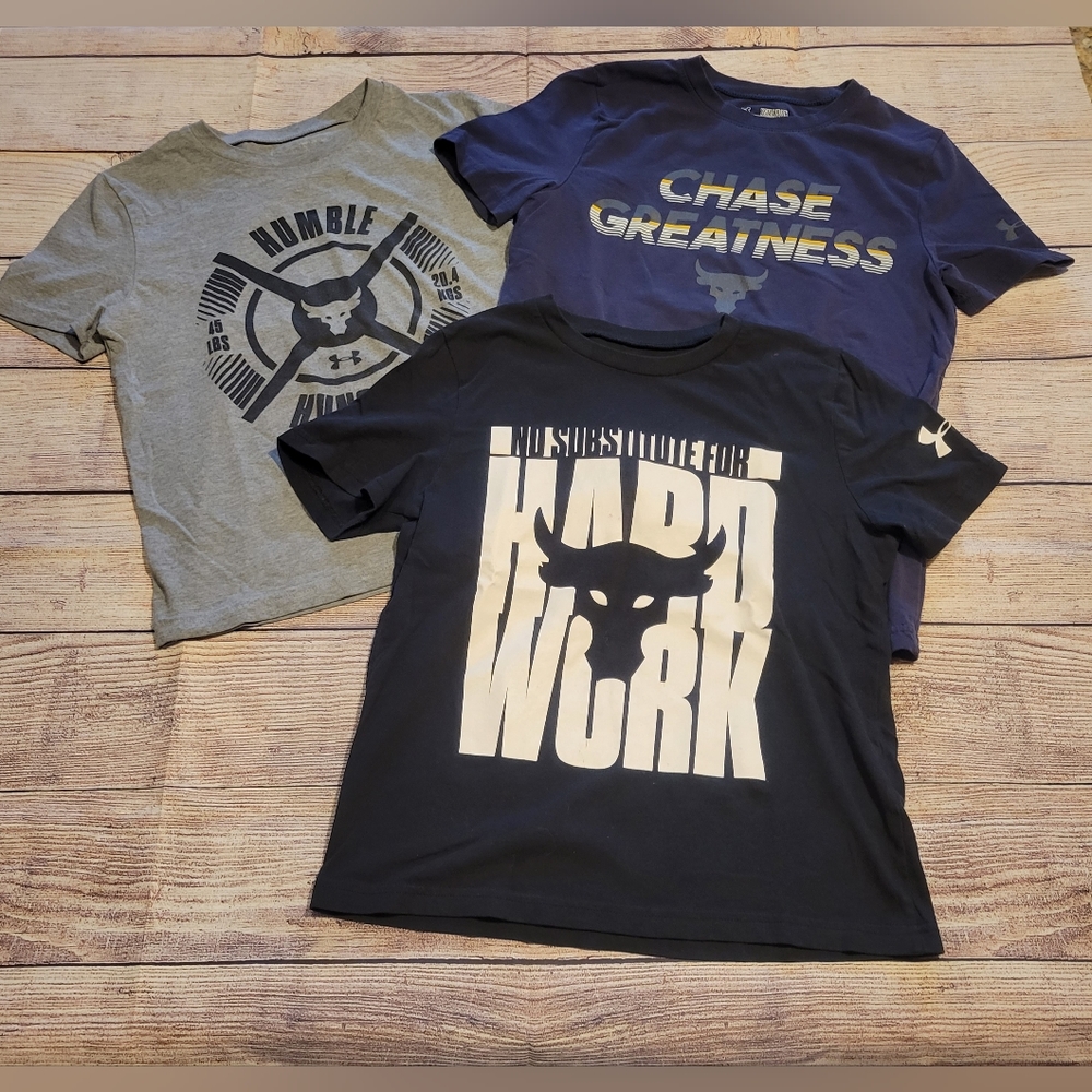 Boys Under Armour t-shirts